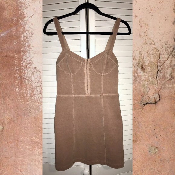 Free People Bodycon Bustier Dress Blush - Picture 2 of 4